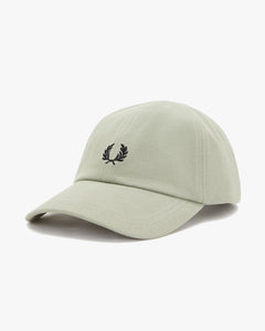 Fred Perry Classic Pique Cap - Seagrass / Black