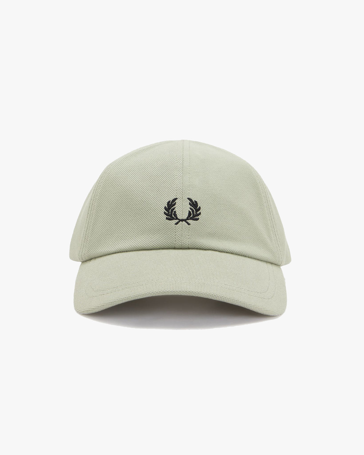 Fred Perry Classic Pique Cap - Seagrass / Black