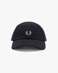 Fred Perry Classic Pique Cap - Navy / Seagrass | Fred Perry Hats | JEANSTORE