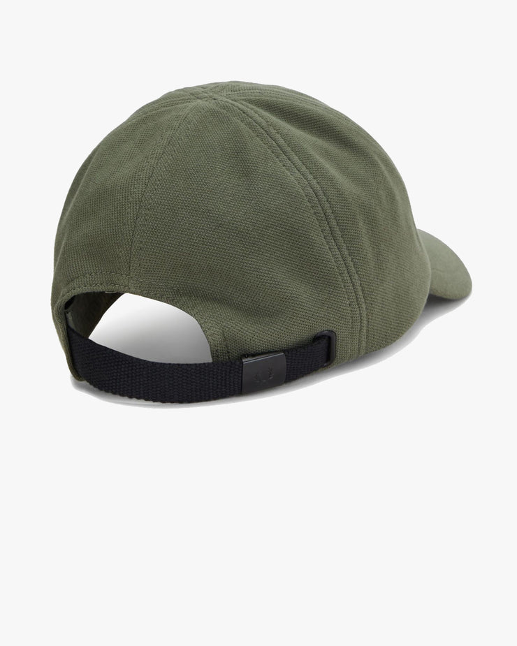 Fred Perry Classic Pique Cap - Laurel Wreath Green / Night Green