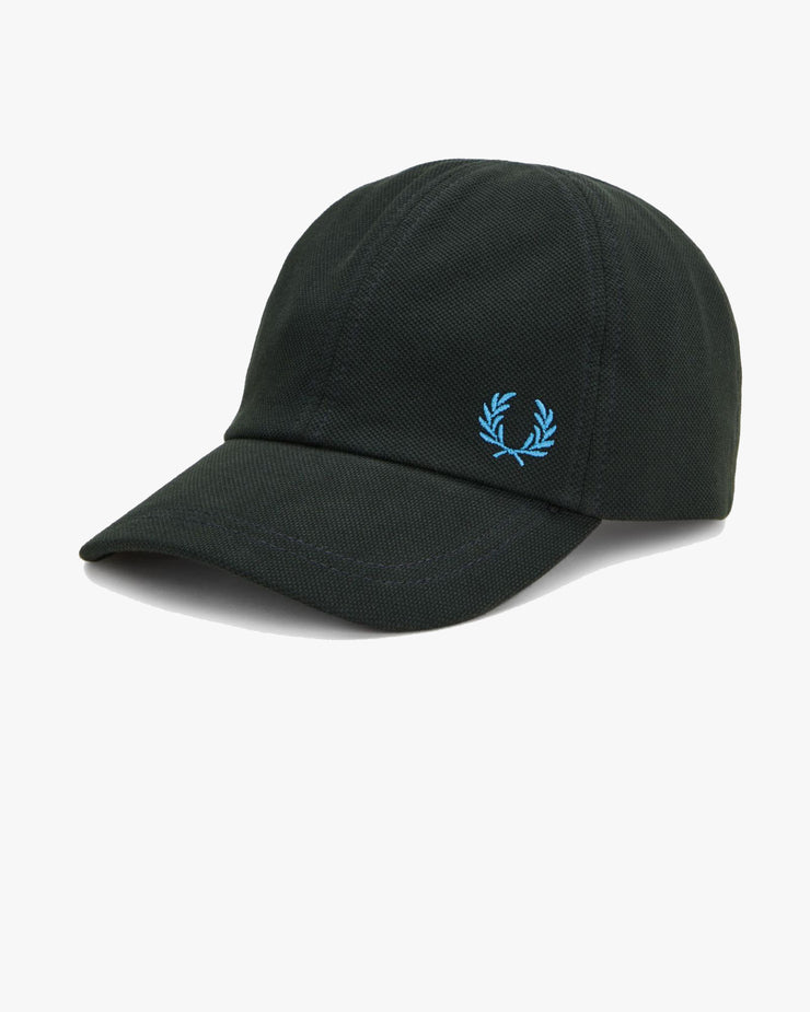 Fred Perry Classic Pique Cap - Night Green / Ocean