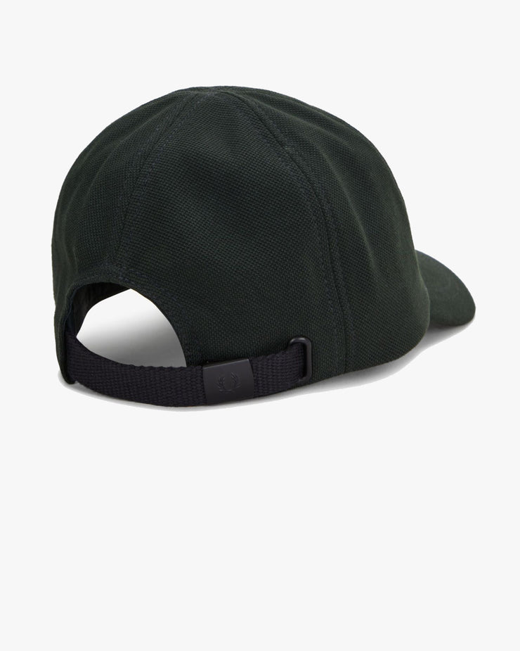 Fred Perry Classic Pique Cap - Night Green / Ocean