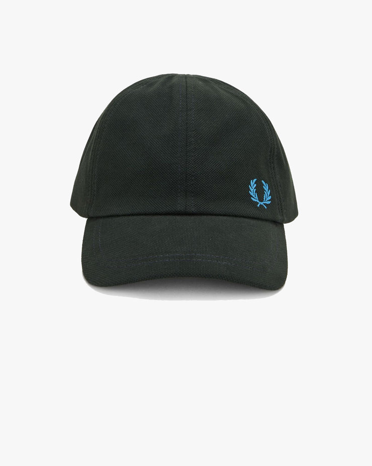 Fred Perry Classic Pique Cap - Night Green / Ocean