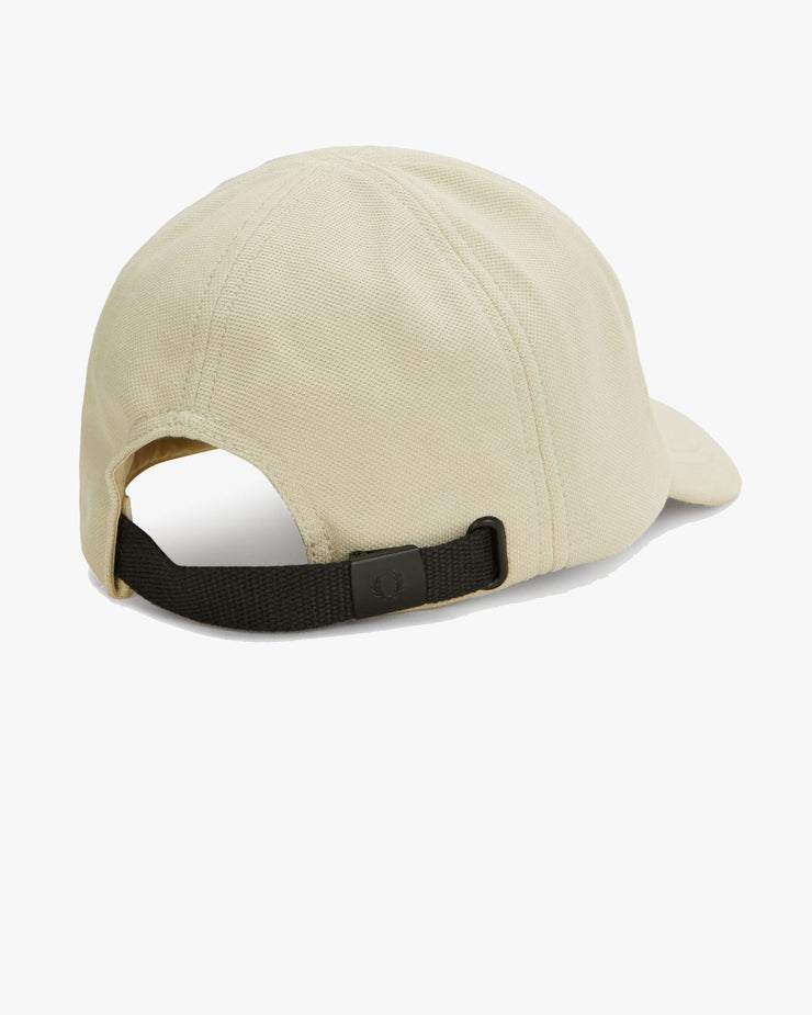 Fred Perry Classic Pique Cap - Oatmeal / Whisky Brown