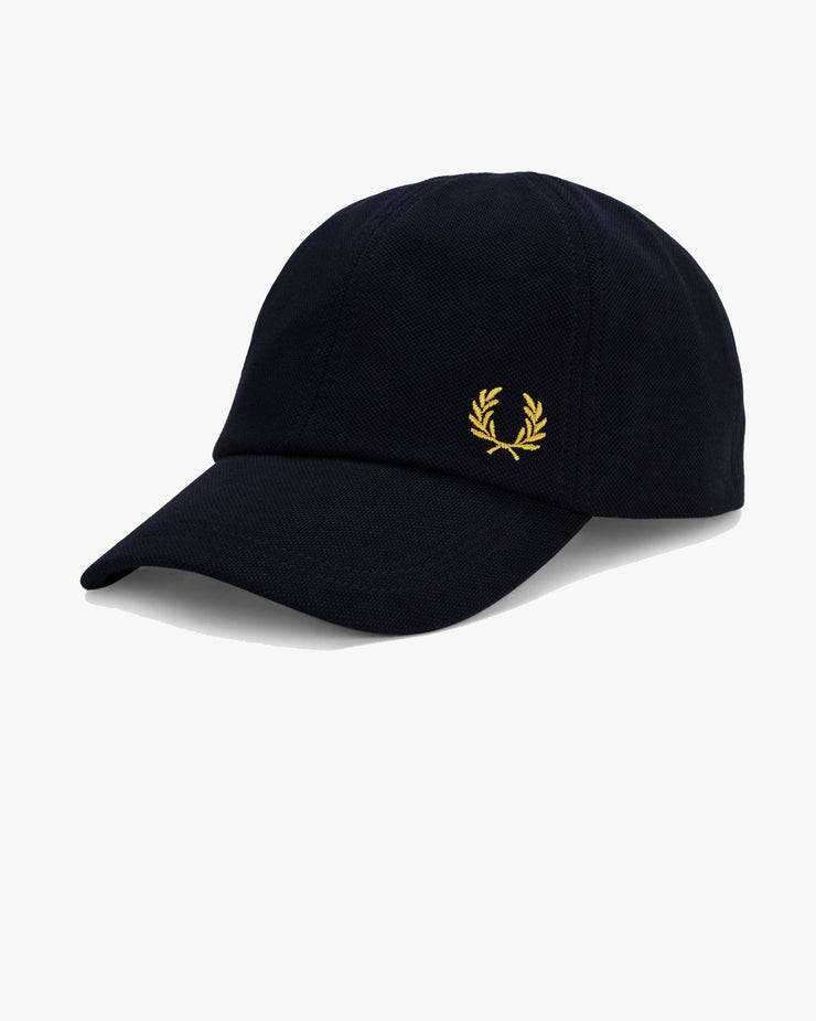 Fred Perry Classic Pique Cap - Navy / Honeycomb