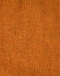Harley of Scotland Heavy Supersoft Crew Neck Sweater - Amber | Harley of Scotland Sweaters & Knitwear | Jeanstore