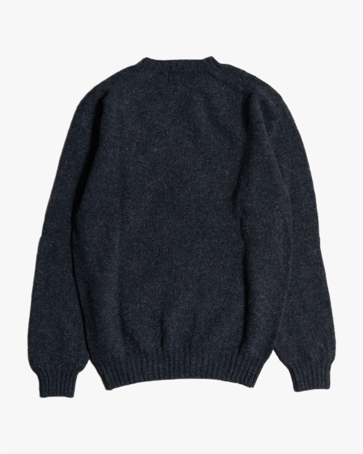 Harley of Scotland Supersoft Crew Neck Sweater - Charcoal | Harley of Scotland Sweaters & Knitwear | Jeanstore