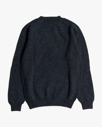 Harley of Scotland Supersoft Crew Neck Sweater - Charcoal | Harley of Scotland Sweaters & Knitwear | Jeanstore