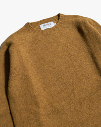 Harley of Scotland Supersoft Crew Neck Sweater - Coriander | Harley of Scotland Sweaters & Knitwear | Jeanstore
