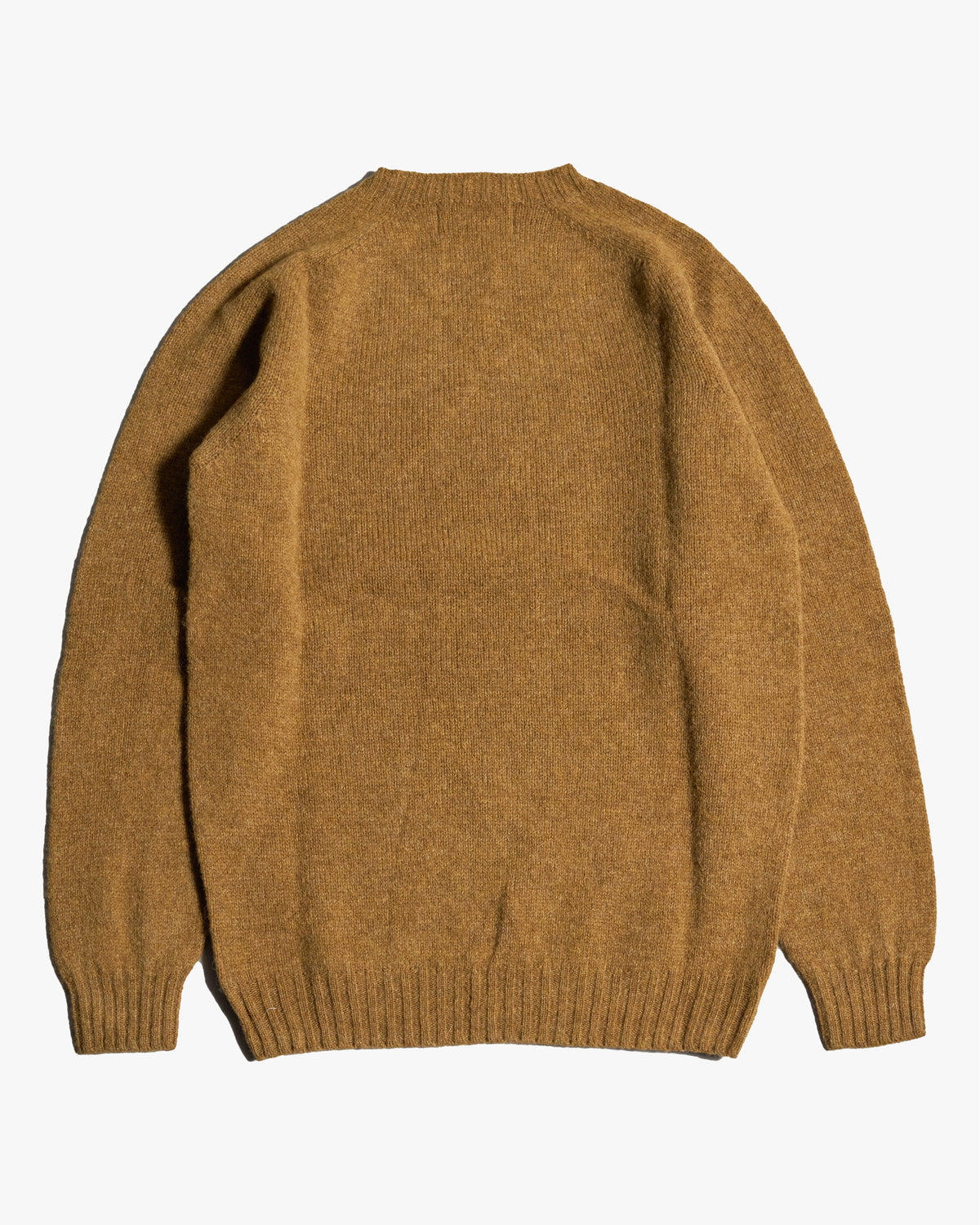 Harley of Scotland Supersoft Crew Neck Sweater - Coriander | Harley of Scotland Sweaters & Knitwear | Jeanstore