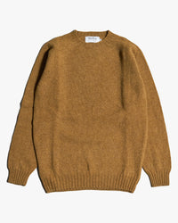 Harley of Scotland Supersoft Crew Neck Sweater - Coriander | Harley of Scotland Sweaters & Knitwear | Jeanstore