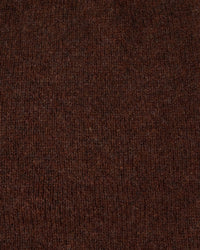Harley of Scotland Supersoft Crew Neck Sweater - Marron