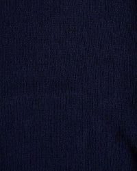 Harley of Scotland Supersoft Crew Neck Sweater - Navy