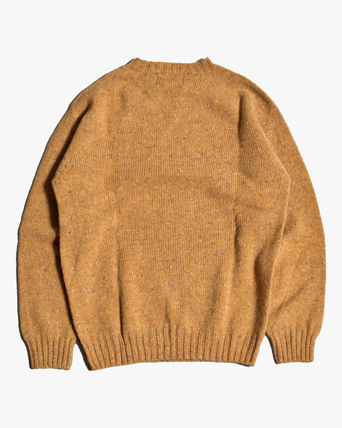 Harley of Scotland Glenugie Nep Crew Neck Sweater - Barra | Harley of Scotland Sweaters & Knitwear | Jeanstore