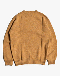 Harley of Scotland Glenugie Nep Crew Neck Sweater - Barra | Harley of Scotland Sweaters & Knitwear | Jeanstore