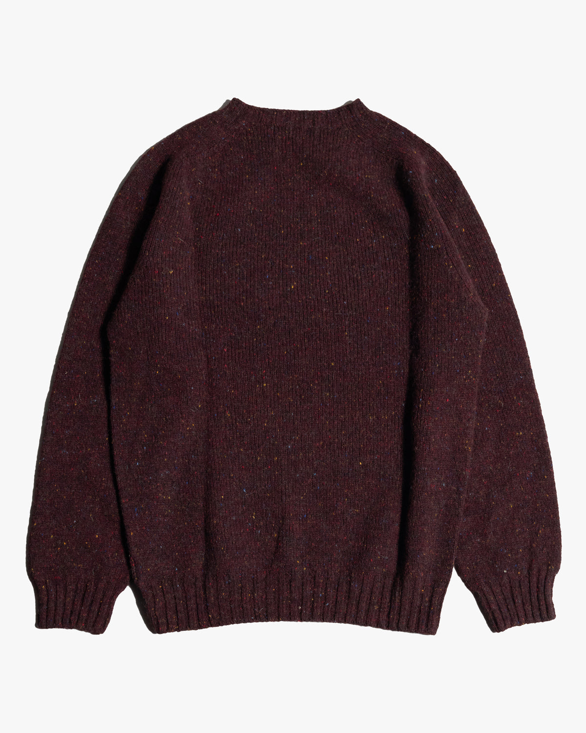 Harley of Scotland Glenugie Nep Crew Neck Sweater - Lewis | Harley of Scotland Sweaters & Knitwear | Jeanstore