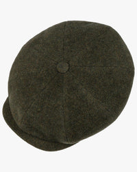Stetson Hatteras Wool / Cashmere Flat Cap - Moss | Stetson Hats | Jeanstore