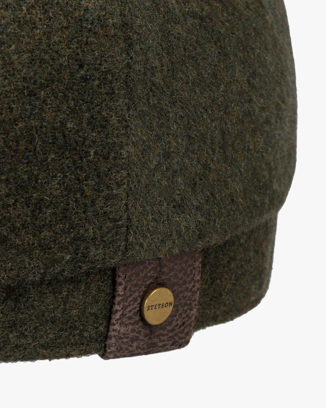 Stetson Hatteras Wool / Cashmere Flat Cap - Moss | Stetson Hats | Jeanstore