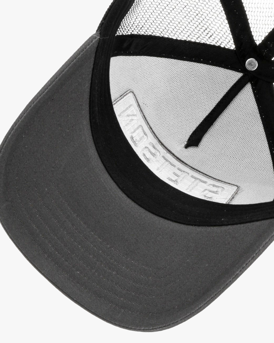 Stetson Gasoline Trucker Cap - Grey / Black | Stetson Hats | JEANSTORE