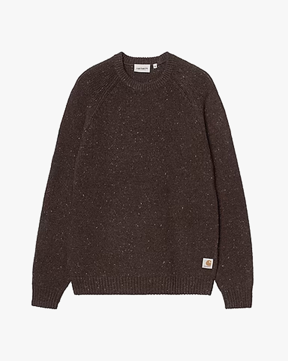 Carhartt WIP Anglistic Sweater - Speckled Tobacco
