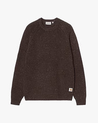 Carhartt WIP Anglistic Sweater - Speckled Tobacco