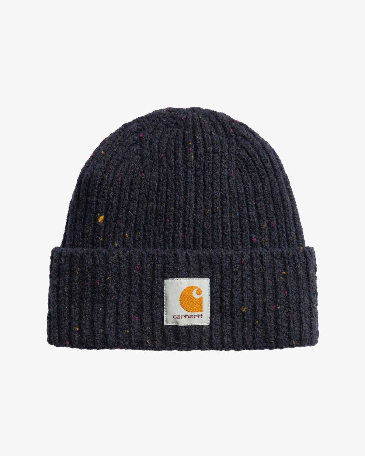 Carhartt WIP Anglistic Beanie - Speckled Dark Navy