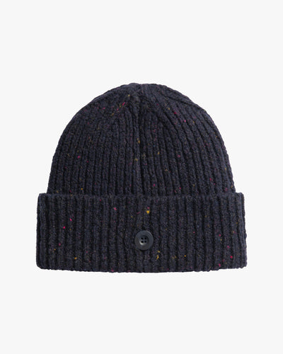 Carhartt WIP Anglistic Beanie - Speckled Dark Navy