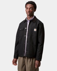 Carhartt WIP Michigan Coat Winter - Black / Black Rigid | Carhartt WIP Jackets & Coats | JEANSTORE