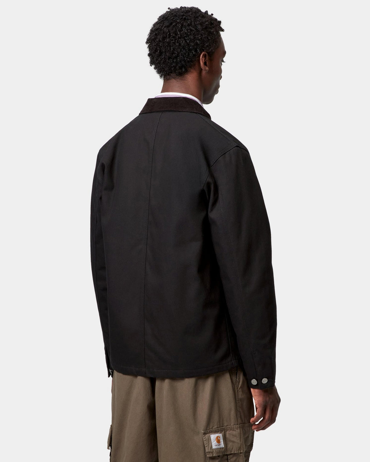 Carhartt WIP Michigan Coat Winter - Black / Black Rigid | Carhartt WIP Jackets & Coats | JEANSTORE