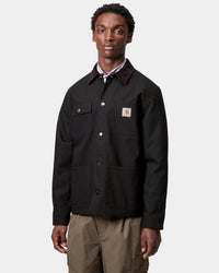 Carhartt WIP Michigan Coat Winter - Black / Black Rigid | Carhartt WIP Jackets & Coats | JEANSTORE