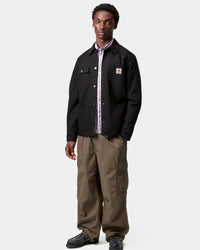 Carhartt WIP Michigan Coat Winter - Black / Black Rigid | Carhartt WIP Jackets & Coats | JEANSTORE