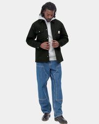 Carhartt WIP Michigan Coat Winter - Black / Black Rigid | Carhartt WIP Jackets & Coats | JEANSTORE