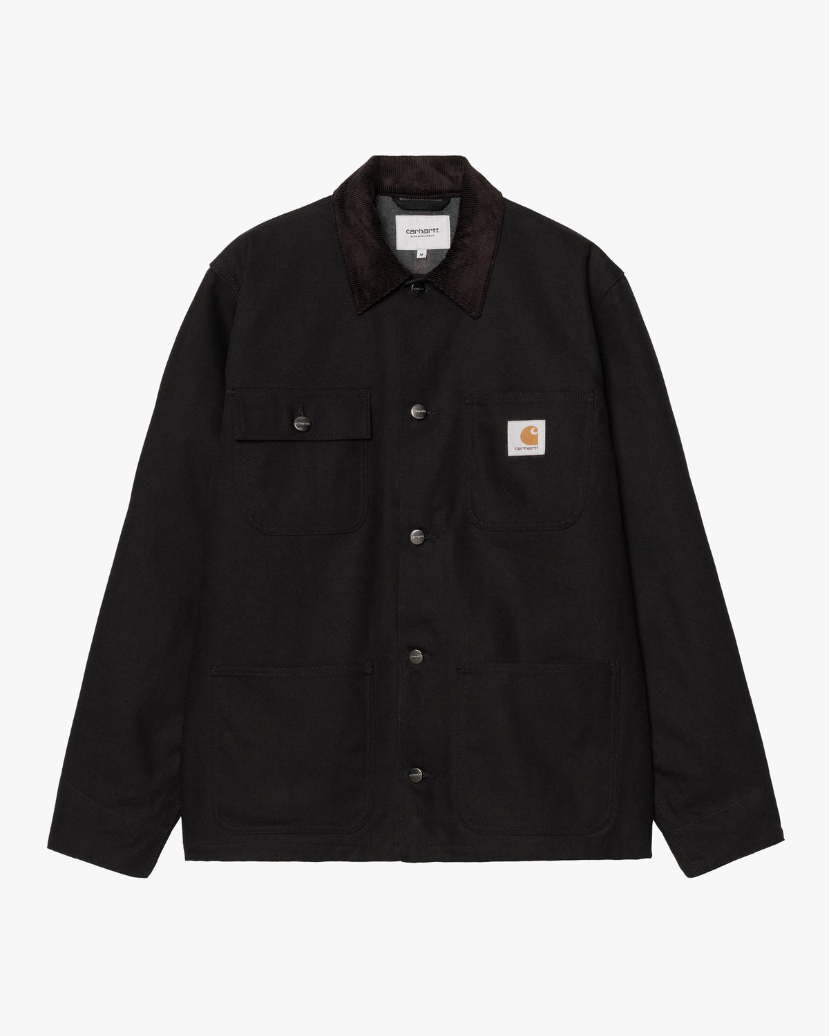 Carhartt WIP Michigan Coat Winter - Black / Black Rigid | Carhartt WIP Jackets & Coats | JEANSTORE