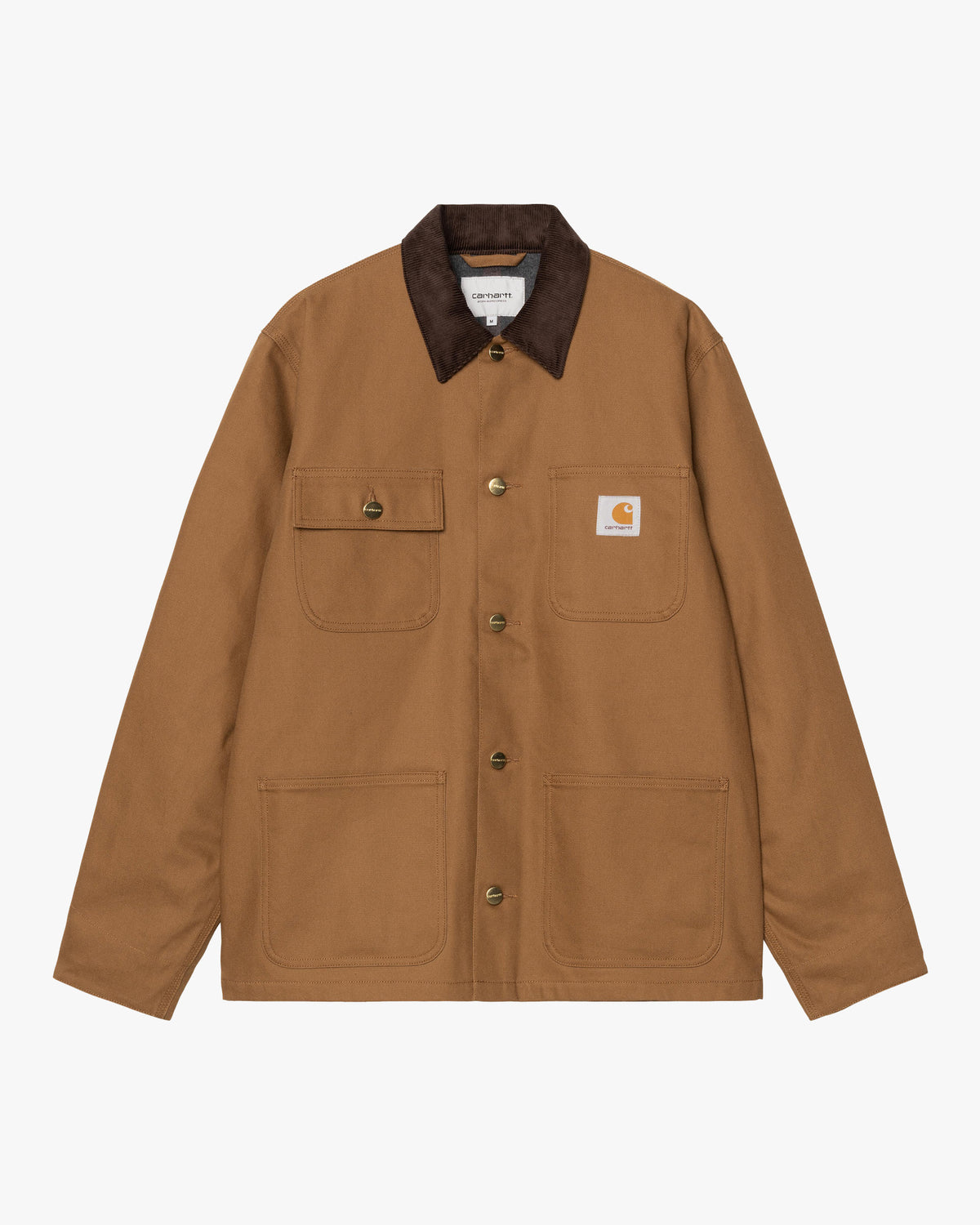 Carhartt WIP Michigan Coat Winter - Hamilton Brown / Tobacco Rigid | Carhartt WIP Jackets & Coats | JEANSTORE