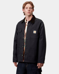 Carhartt WIP Michigan Coat Winter - Dark Navy / Black Rigid | Carhartt WIP Jackets & Coats | Jeanstore