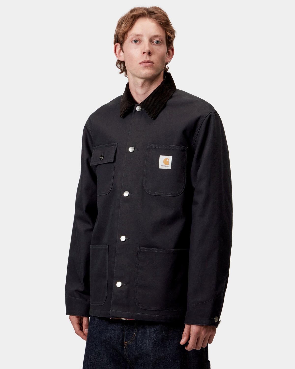 Carhartt WIP Michigan Coat Winter - Dark Navy / Black Rigid | Carhartt WIP Jackets & Coats | Jeanstore