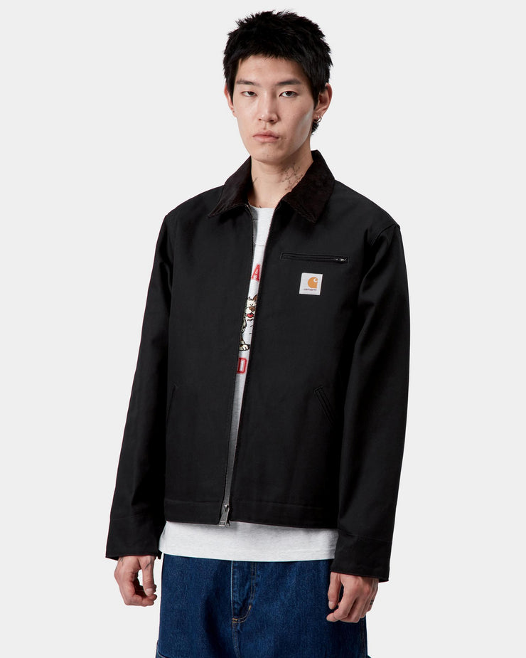 Carhartt WIP Detroit Jacket Winter - Black / Black Rigid