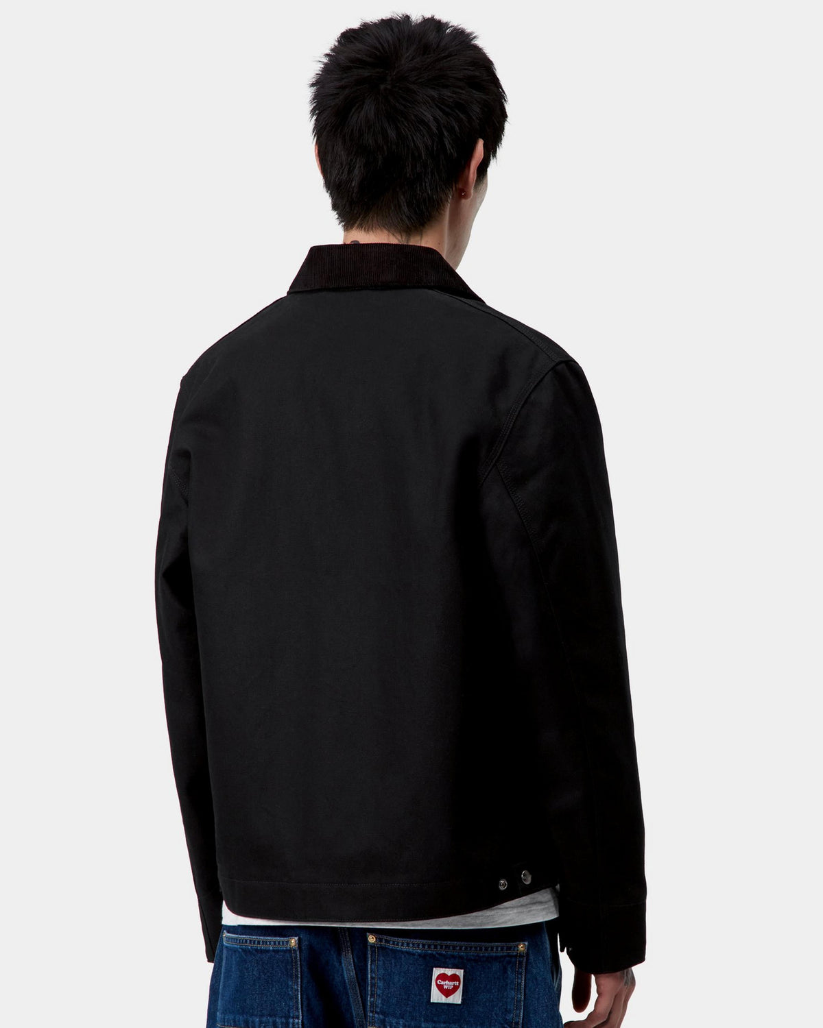 Carhartt WIP Detroit Jacket Winter - Black / Black Rigid