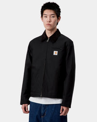 Carhartt WIP Detroit Jacket Winter - Black / Black Rigid
