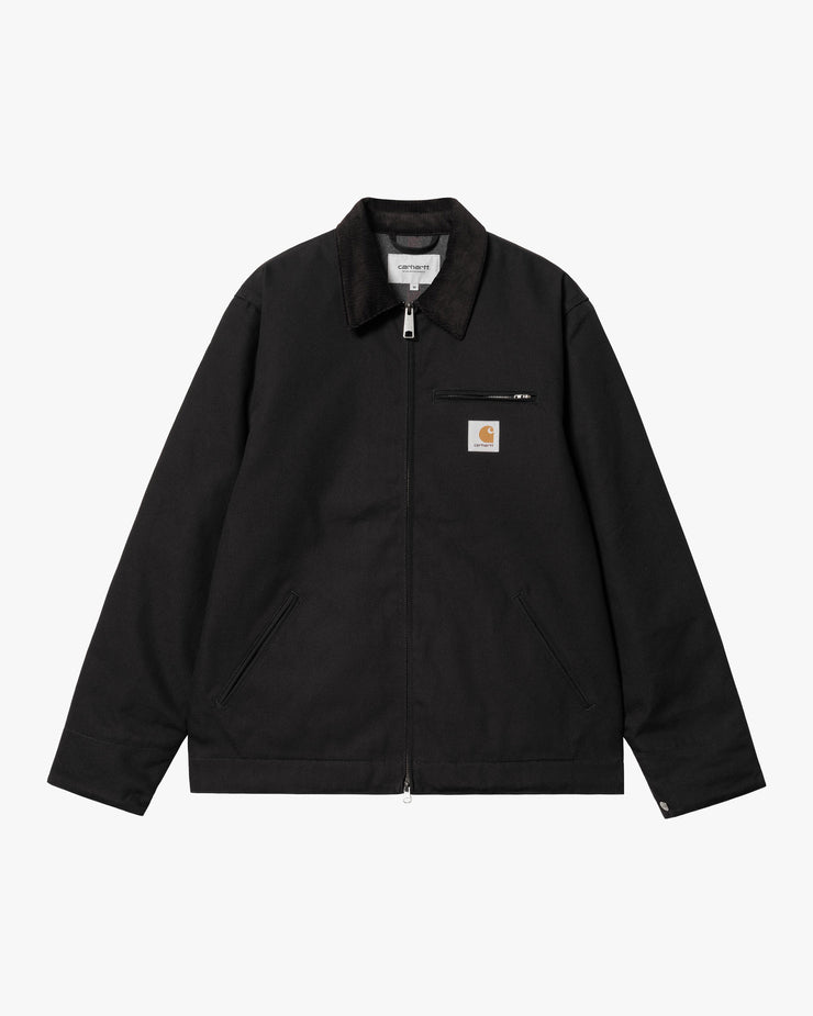 Carhartt WIP Detroit Jacket Winter - Black / Black Rigid