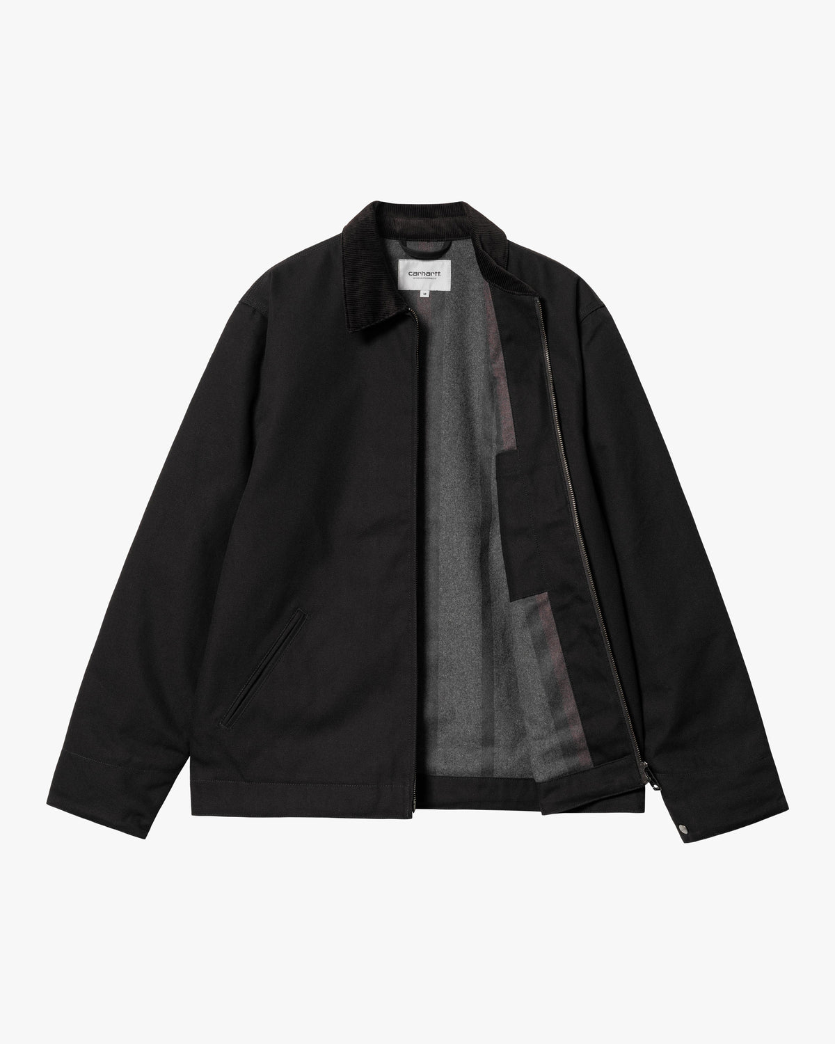 Carhartt WIP Detroit Jacket Winter - Black / Black Rigid