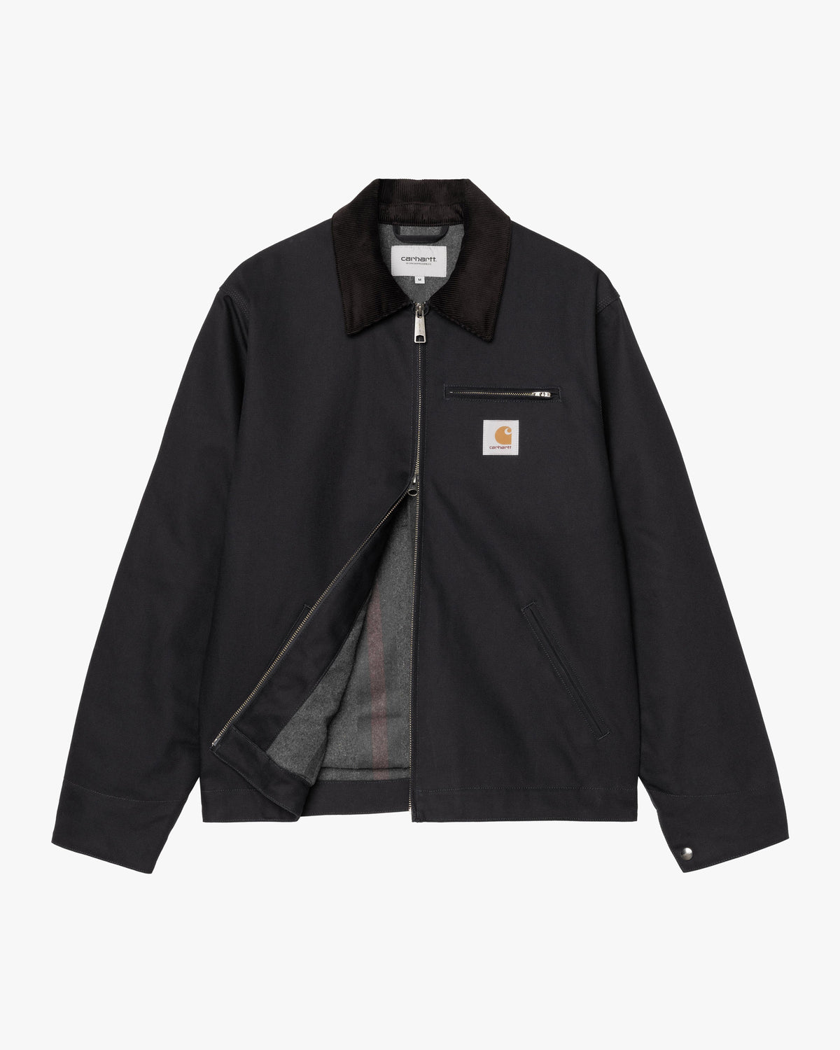 Carhartt WIP Detroit Jacket Winter - Dark Navy / Black Rigid