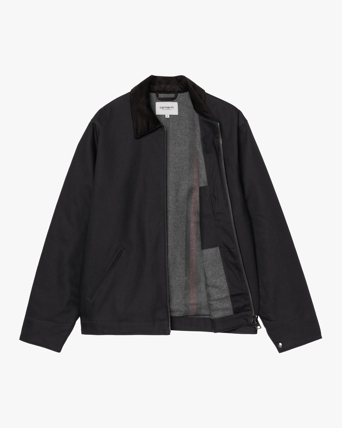 Carhartt WIP Detroit Jacket Winter - Dark Navy / Black Rigid