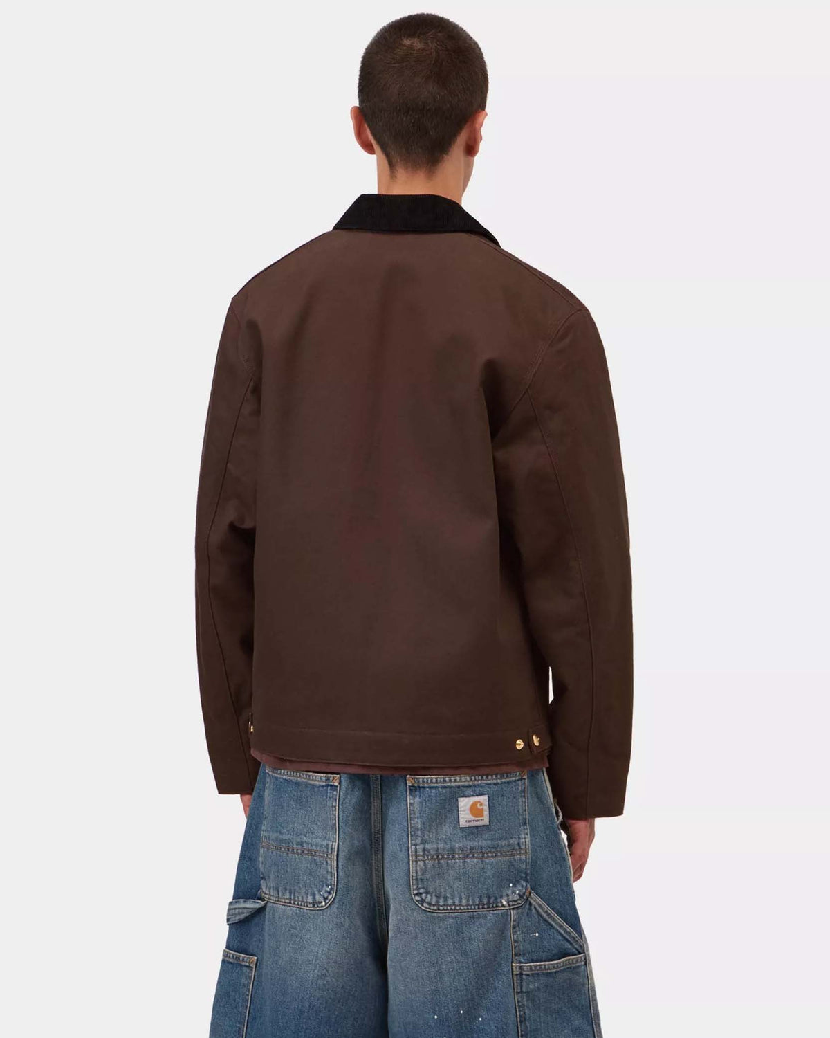 Carhartt WIP Detroit Jacket Winter - Tobacco / Black Rigid