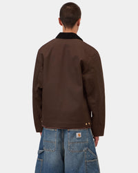 Carhartt WIP Detroit Jacket Winter - Tobacco / Black Rigid | Carhartt WIP Jackets & Coats | Jeanstore