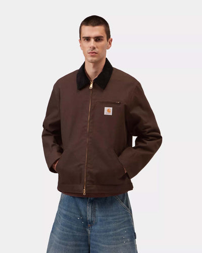 Carhartt WIP Detroit Jacket Winter - Tobacco / Black Rigid