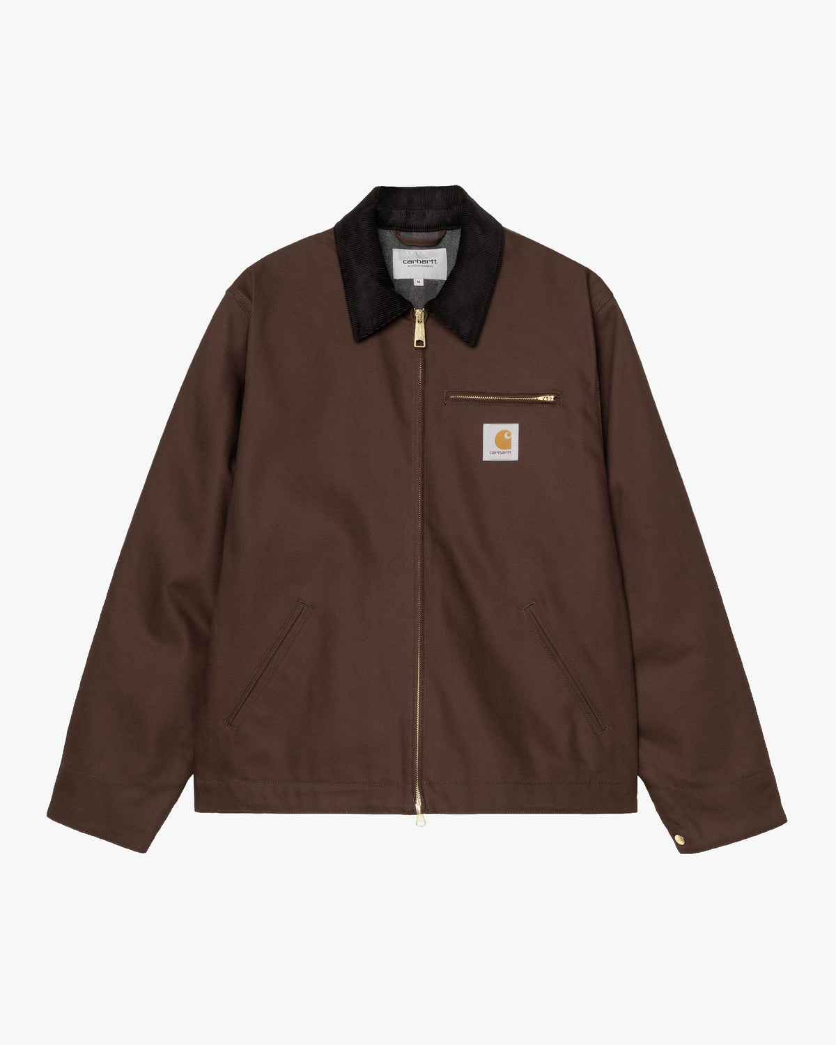 Carhartt WIP Detroit Jacket Winter - Tobacco / Black Rigid | Carhartt WIP Jackets & Coats | Jeanstore