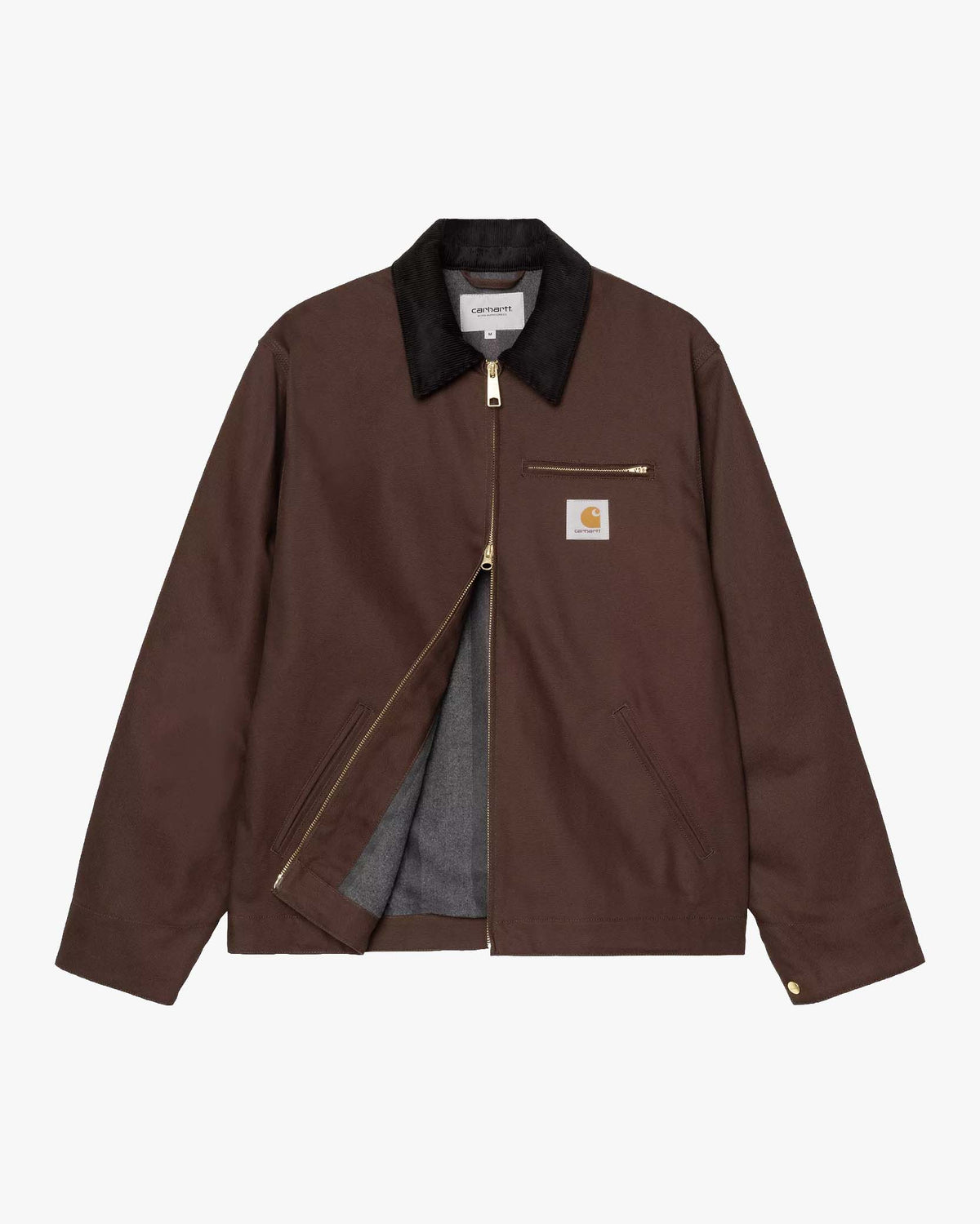 Carhartt WIP Detroit Jacket Winter - Tobacco / Black Rigid