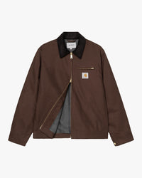 Carhartt WIP Detroit Jacket Winter - Tobacco / Black Rigid | Carhartt WIP Jackets & Coats | Jeanstore