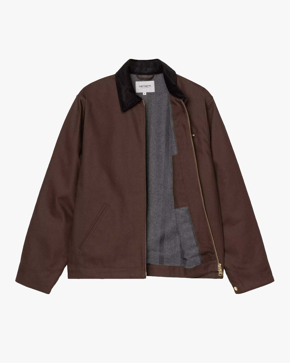 Carhartt WIP Detroit Jacket Winter - Tobacco / Black Rigid